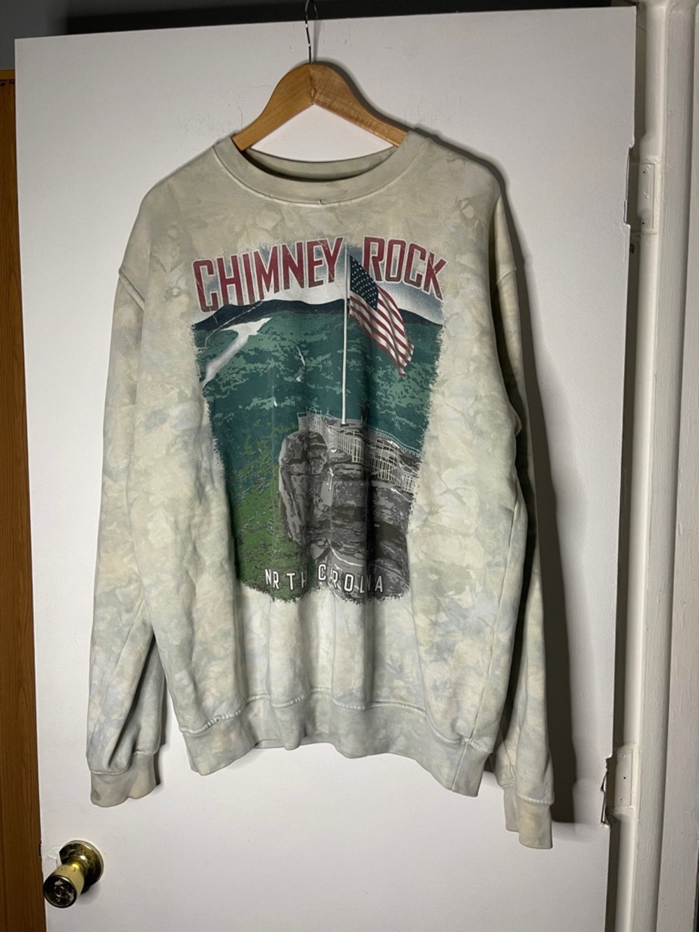 Big Vista vintage chimney rock North Carolina sweatshirt large